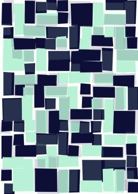 Ofset Quad üretken sanat arkaplan çizimi