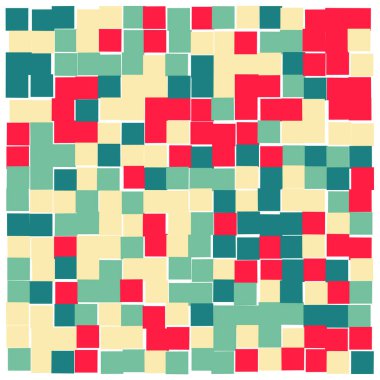 Ofset Quad üretken sanat arkaplan çizimi