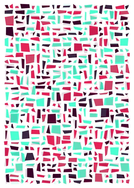 Ofset Quad üretken sanat arkaplan çizimi