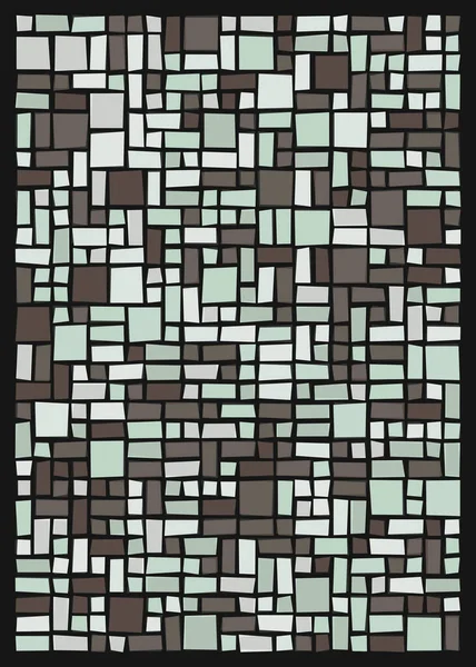 Ofset Quad üretken sanat arkaplan çizimi