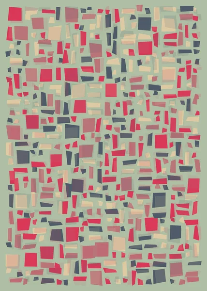 Ofset Quad üretken sanat arkaplan çizimi