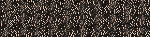 Изображение Cubo Эдуарда Заеца 1971 Года Существу Набор Плиток Truchet — стоковый вектор