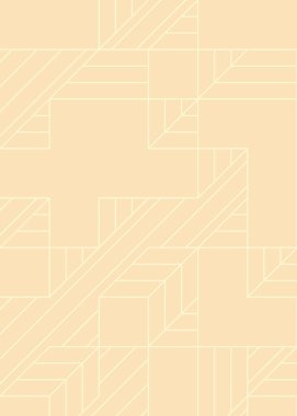 Edward Zajec 'in 1971' deki Il Cubo 'sunun uygulanması. Esasen 8 taştan oluşan bir Truchet fayans seti ve yerleştirme sanatı illüstrasyonu için kurallar