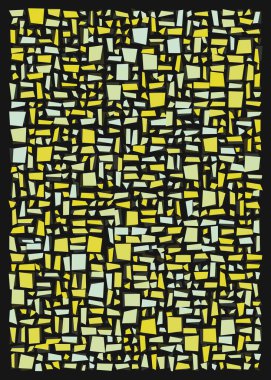 Ofset Quad üretken sanat arkaplan çizimi