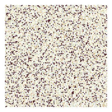 Ofset Quad üretken sanat arkaplan çizimi