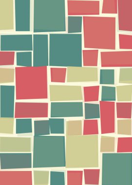 Ofset Quad üretken sanat arkaplan çizimi