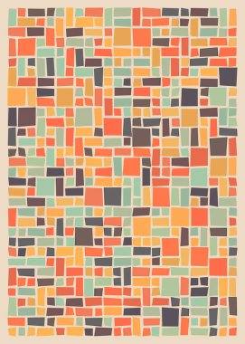 Ofset Quad üretken sanat arkaplan çizimi