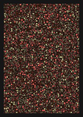 Ofset Quad üretken sanat arkaplan çizimi