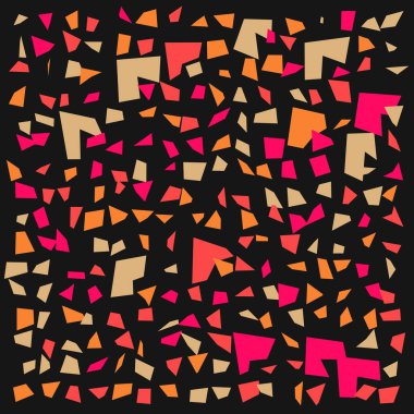 Ofset Quad üretken sanat arkaplan çizimi