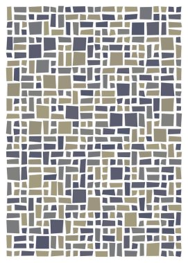 Ofset Quad üretken sanat arkaplan çizimi