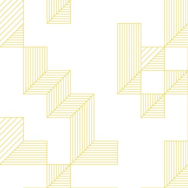 Edward Zajec 'in 1971' deki Il Cubo 'sunun uygulanması. Esasen 8 taştan oluşan bir Truchet fayans seti ve yerleştirme sanatı illüstrasyonu için kurallar