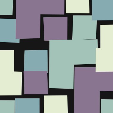 Ofset Quad üretken sanat arkaplan çizimi