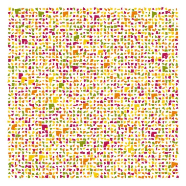 Ofset Quad üretken sanat arkaplan çizimi