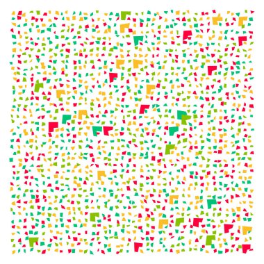 Ofset Quad üretken sanat arkaplan çizimi