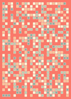 Ofset Quad üretken sanat arkaplan çizimi