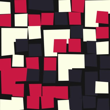 Ofset Quad üretken sanat arkaplan çizimi