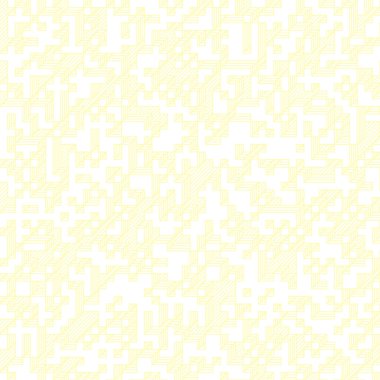 Edward Zajec 'in 1971' deki Il Cubo 'sunun uygulanması. Esasen 8 taştan oluşan bir Truchet fayans seti ve yerleştirme sanatı illüstrasyonu için kurallar