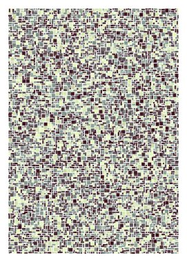 Ofset Quad üretken sanat arkaplan çizimi