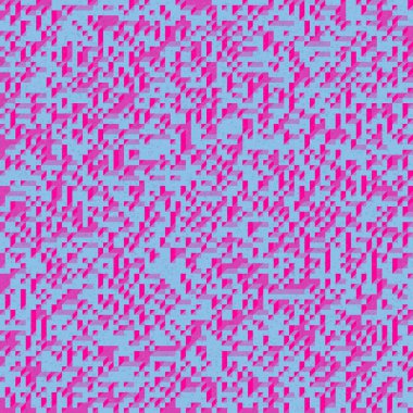 Edward Zajec 'in 1971' deki Il Cubo 'sunun uygulanması. Esasen 8 taştan oluşan bir Truchet fayans seti ve yerleştirme sanatı illüstrasyonu için kurallar