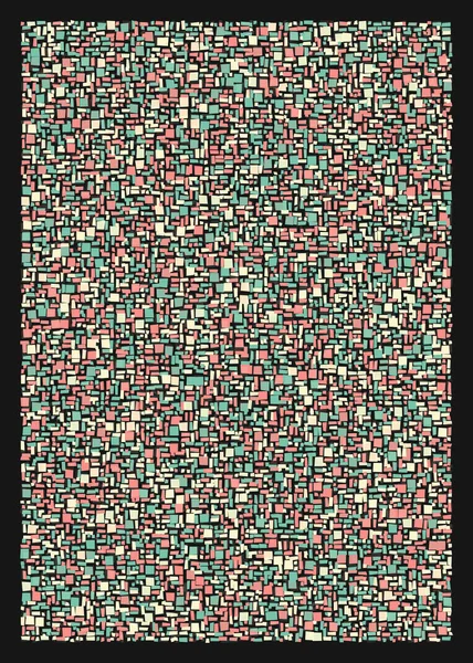 Ofset Quad üretken sanat arkaplan çizimi