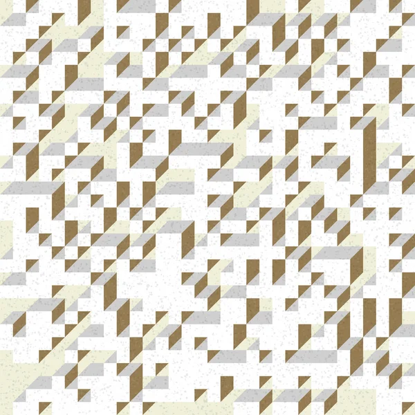 Edward Zajec 'in 1971' deki Il Cubo 'sunun uygulanması. Esasen 8 taştan oluşan bir Truchet fayans seti ve yerleştirme sanatı illüstrasyonu için kurallar