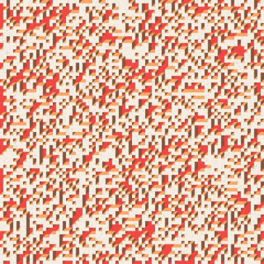 Edward Zajec 'in 1971' deki Il Cubo 'sunun uygulanması. Esasen 8 taştan oluşan bir Truchet fayans seti ve yerleştirme sanatı illüstrasyonu için kurallar