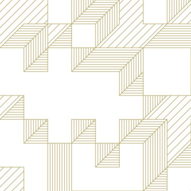 Edward Zajec 'in 1971' deki Il Cubo 'sunun uygulanması. Esasen 8 taştan oluşan bir Truchet fayans seti ve yerleştirme sanatı illüstrasyonu için kurallar