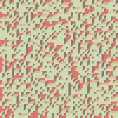 Edward Zajec 'in 1971' deki Il Cubo 'sunun uygulanması. Esasen 8 taştan oluşan bir Truchet fayans seti ve yerleştirme sanatı illüstrasyonu için kurallar