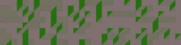 Implementación Del Cubo Edward Zajec Desde 1971 Esencialmente Conjunto Baldosas — Archivo Imágenes Vectoriales