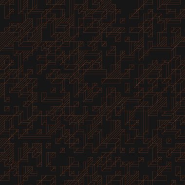 Edward Zajec 'in 1971' deki Il Cubo 'sunun uygulanması. Esasen 8 taştan oluşan bir Truchet fayans seti ve yerleştirme sanatı illüstrasyonu için kurallar