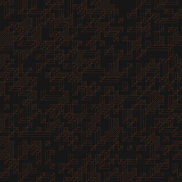 Edward Zajec 'in 1971' deki Il Cubo 'sunun uygulanması. Esasen 8 taştan oluşan bir Truchet fayans seti ve yerleştirme sanatı illüstrasyonu için kurallar