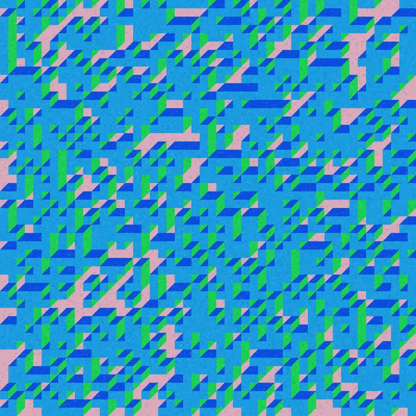 Edward Zajec 'in 1971' deki Il Cubo 'sunun uygulanması. Esasen 8 taştan oluşan bir Truchet fayans seti ve yerleştirme sanatı illüstrasyonu için kurallar