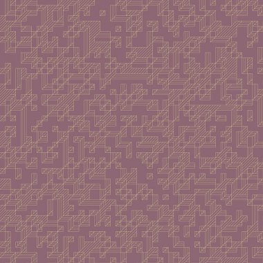 Edward Zajec 'in 1971' deki Il Cubo 'sunun uygulanması. Esasen 8 taştan oluşan bir Truchet fayans seti ve yerleştirme sanatı illüstrasyonu için kurallar