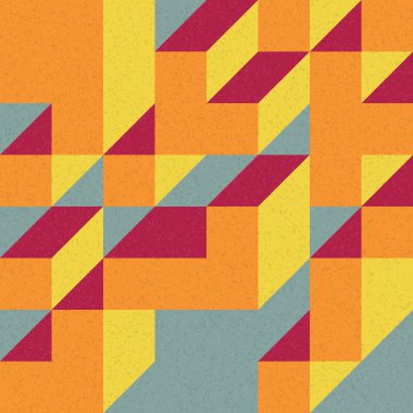 Edward Zajec 'in 1971' deki Il Cubo 'sunun uygulanması. Esasen 8 taştan oluşan bir Truchet fayans seti ve yerleştirme sanatı illüstrasyonu için kurallar