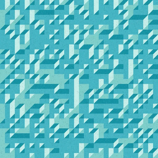 Edward Zajec 'in 1971' deki Il Cubo 'sunun uygulanması. Esasen 8 taştan oluşan bir Truchet fayans seti ve yerleştirme sanatı illüstrasyonu için kurallar