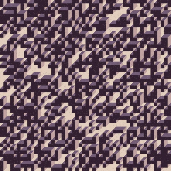 Edward Zajec 'in 1971' deki Il Cubo 'sunun uygulanması. Esasen 8 taştan oluşan bir Truchet fayans seti ve yerleştirme sanatı illüstrasyonu için kurallar