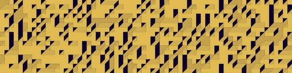 Edward Zajec 'in 1971' deki Il Cubo 'sunun uygulanması. Esasen 8 taştan oluşan bir Truchet fayans seti ve yerleştirme sanatı illüstrasyonu için kurallar