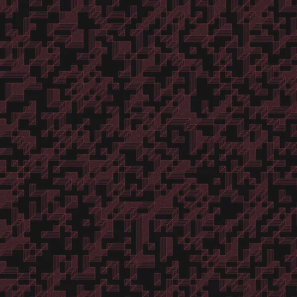 Edward Zajec 'in 1971' deki Il Cubo 'sunun uygulanması. Esasen 8 taştan oluşan bir Truchet fayans seti ve yerleştirme sanatı illüstrasyonu için kurallar