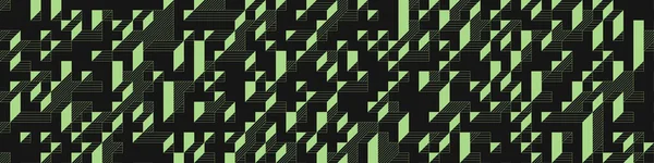 Edward Zajec 'in 1971' deki Il Cubo 'sunun uygulanması. Esasen 8 taştan oluşan bir Truchet fayans seti ve yerleştirme sanatı illüstrasyonu için kurallar