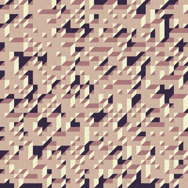 Edward Zajec 'in 1971' deki Il Cubo 'sunun uygulanması. Esasen 8 taştan oluşan bir Truchet fayans seti ve yerleştirme sanatı illüstrasyonu için kurallar