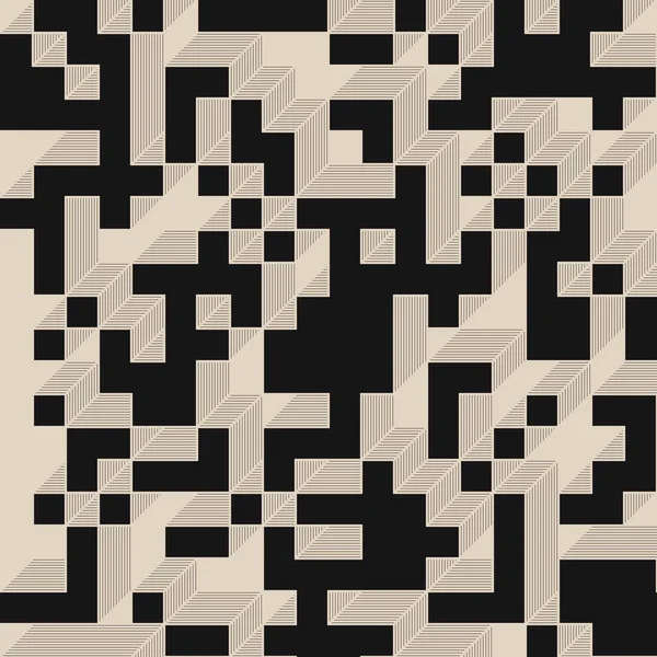 Edward Zajec 'in 1971' deki Il Cubo 'sunun uygulanması. Esasen 8 taştan oluşan bir Truchet fayans seti ve yerleştirme sanatı illüstrasyonu için kurallar