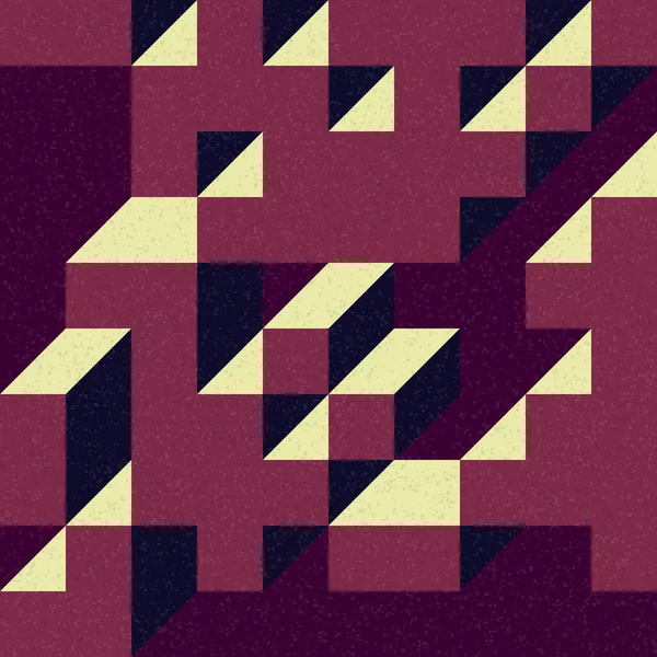 Edward Zajec 'in 1971' deki Il Cubo 'sunun uygulanması. Esasen 8 taştan oluşan bir Truchet fayans seti ve yerleştirme sanatı illüstrasyonu için kurallar