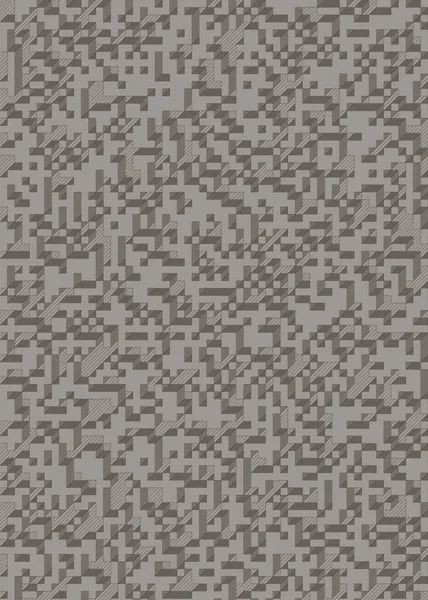 Edward Zajec 'in 1971' deki Il Cubo 'sunun uygulanması. Esasen 8 taştan oluşan bir Truchet fayans seti ve yerleştirme sanatı illüstrasyonu için kurallar