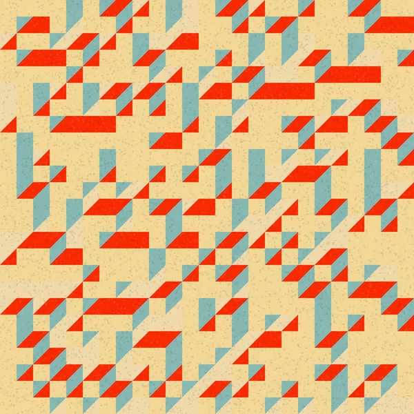 Edward Zajec 'in 1971' deki Il Cubo 'sunun uygulanması. Esasen 8 taştan oluşan bir Truchet fayans seti ve yerleştirme sanatı illüstrasyonu için kurallar