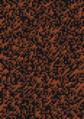 Edward Zajec 'in 1971' deki Il Cubo 'sunun uygulanması. Esasen 8 taştan oluşan bir Truchet fayans seti ve yerleştirme sanatı illüstrasyonu için kurallar