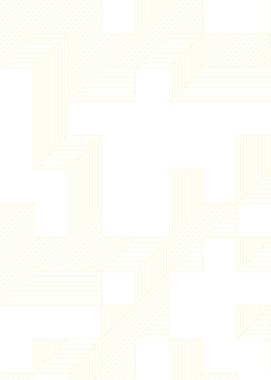 Edward Zajec 'in 1971' deki Il Cubo 'sunun uygulanması. Esasen 8 taştan oluşan bir Truchet fayans seti ve yerleştirme sanatı illüstrasyonu için kurallar