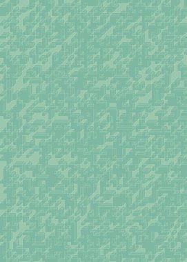 Edward Zajec 'in 1971' deki Il Cubo 'sunun uygulanması. Esasen 8 taştan oluşan bir Truchet fayans seti ve yerleştirme sanatı illüstrasyonu için kurallar