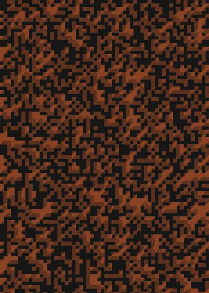 Edward Zajec 'in 1971' deki Il Cubo 'sunun uygulanması. Esasen 8 taştan oluşan bir Truchet fayans seti ve yerleştirme sanatı illüstrasyonu için kurallar