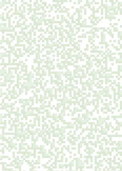 Edward Zajec 'in 1971' deki Il Cubo 'sunun uygulanması. Esasen 8 taştan oluşan bir Truchet fayans seti ve yerleştirme sanatı illüstrasyonu için kurallar