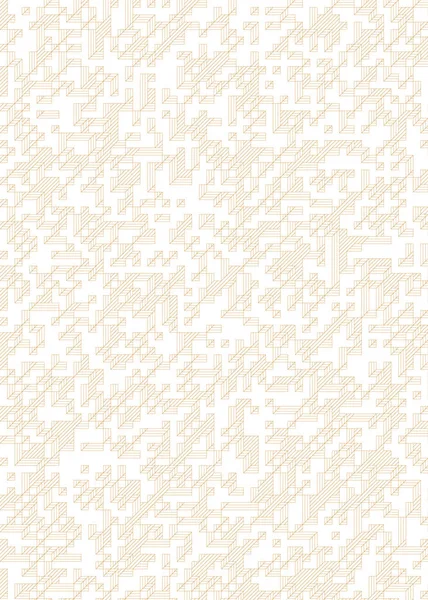 Edward Zajec 'in 1971' deki Il Cubo 'sunun uygulanması. Esasen 8 taştan oluşan bir Truchet fayans seti ve yerleştirme sanatı illüstrasyonu için kurallar